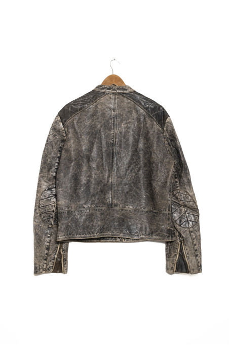 Chaqueta cuero Brogden Track Baseball