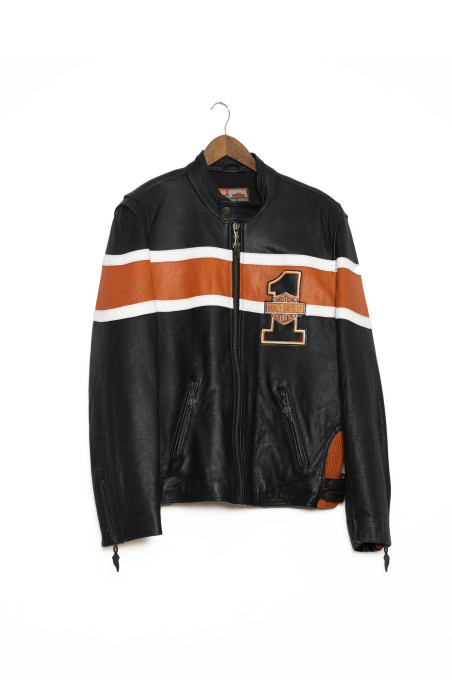 Chaqueta cuero Harley Davidson