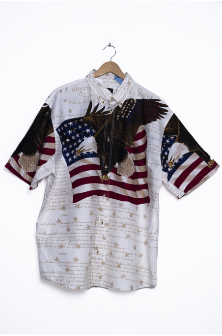 Camisa Vintage Estampada
