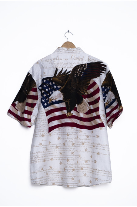 Camisa Vintage Estampada